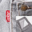 画像4: 90's Levi's 501 先染め ブラックデニムパンツ "MADE IN USA / W32 L32" (4)