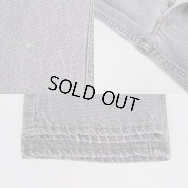 画像5: 90's Levi's 501 先染め ブラックデニムパンツ "MADE IN USA / W32 L32" (5)