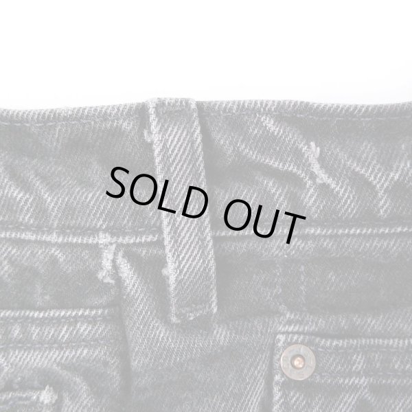 画像5: 90's Levi's 550 ブラックデニムパンツ "実寸W33 L28" (5)