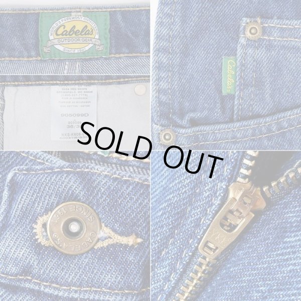 画像4: 00's Cabela's デニムパンツ "DEADSTOCK / W36 L30" (4)