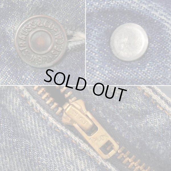 画像3: 70's Levi's 646-0217 デニムパンツ "ボタン裏4 / W40 L30" (3)
