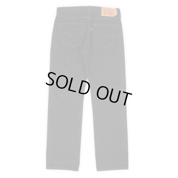 画像2: 00's Levi's 501 ブラックデニムパンツ "W30 L30" (2)