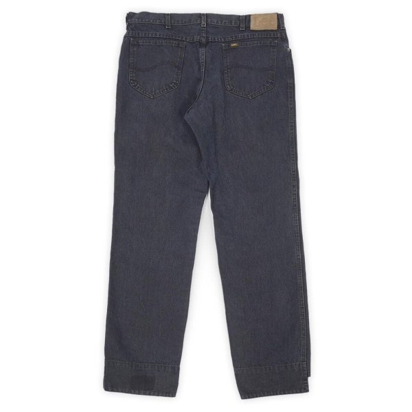 画像2: 80's Lee 209 ブラックデニムパンツ "MADE IN USA" (2)