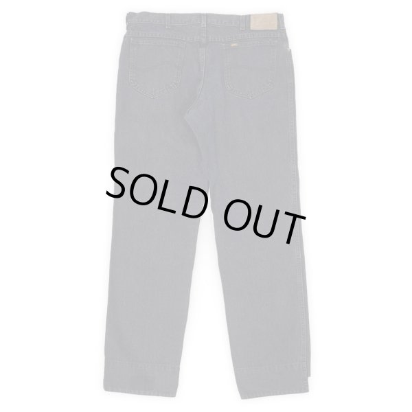 画像2: 80's Lee 209 ブラックデニムパンツ "MADE IN USA" (2)