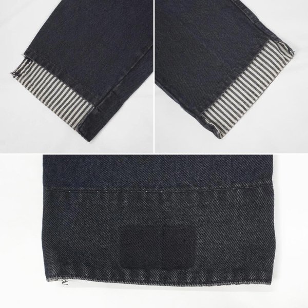 画像4: 80's Lee 209 ブラックデニムパンツ "MADE IN USA" (4)