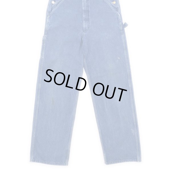 画像2: 90's Carhartt デニムオーバーオール "MADE IN USA" (2)