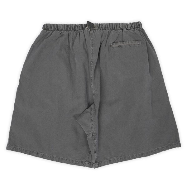 画像2: 90's STEEL BRIDGE カラーシャンブレー ショーツ "FADE BLACK / MADE IN USA / DEADSTOCK" (2)