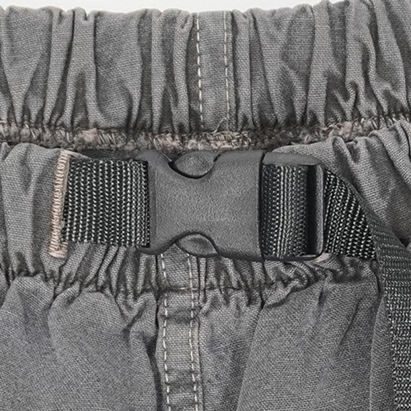 画像4: 90's STEEL BRIDGE カラーシャンブレー ショーツ "FADE BLACK / MADE IN USA / DEADSTOCK" (4)