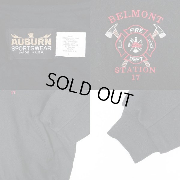 画像3: 90's AUBURN ウールスタジャン "MADE IN USA" (3)