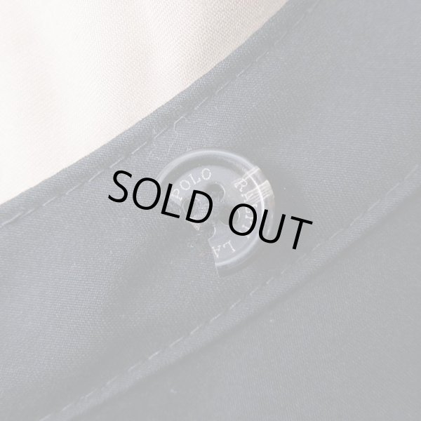 画像4: 00's Polo Ralph Lauren チンスト付き スウィングトップ "BLACK" (4)