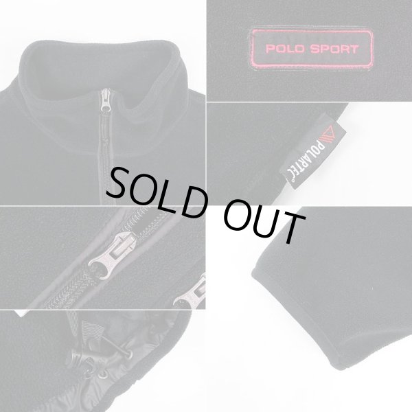 画像4: 00's POLO SPORT フリースジャケット (4)