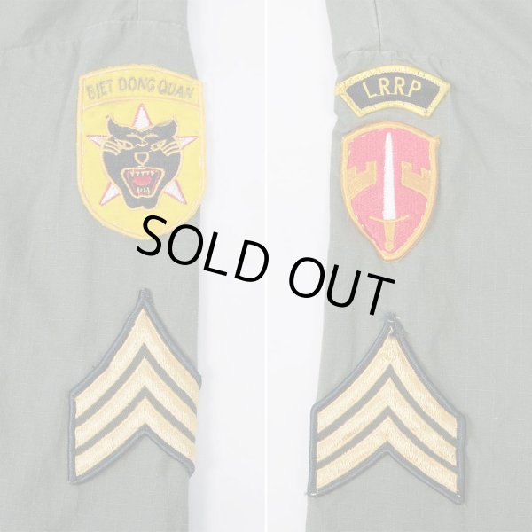 画像4: 80-90's unknown ジャングルファティーグジャケット “Full Patch Custom” (4)