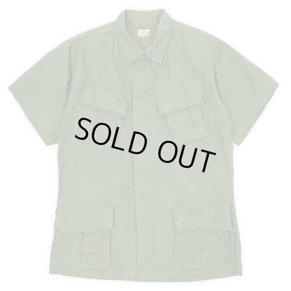 画像1: 60's US.ARMY S/S ジャングルファティーグジャケット "3rd / short sleeve custom" (1)