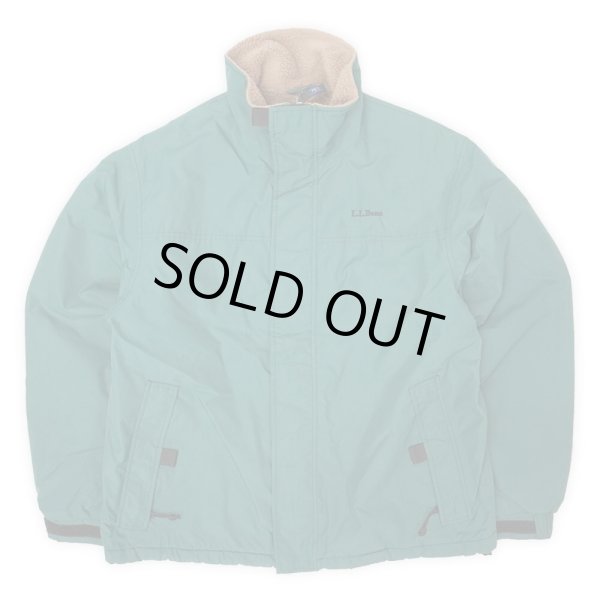 画像1: 90's L.L.Bean フリースライナー ゴアテックスジャケット "GREEN" (1)