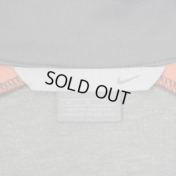 画像2: 00's NIKE トラックジャケット "GRAY × ORANGE" (2)