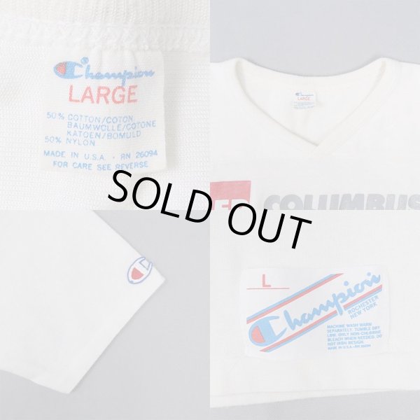 画像2: 80's Champion フットボールTシャツ "MADE IN USA" (2)