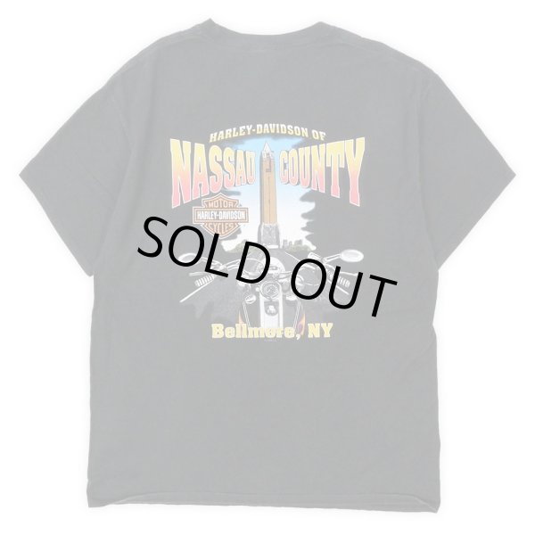 画像2: 00's HARLEY DAVIDSON 両面プリントTシャツ (2)