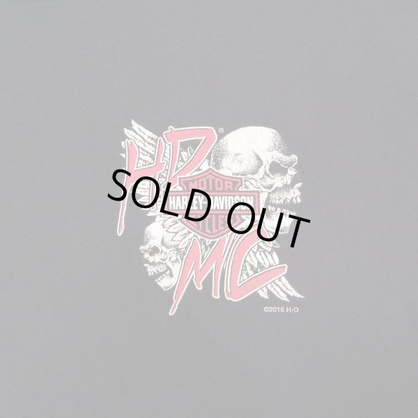 画像4: 00's HARLEY DAVIDSON 両面プリントTシャツ (4)