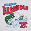 画像3: 90's GO AHEAD BASSHOLE プリントTシャツ (3)