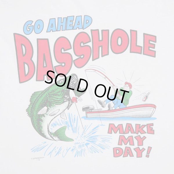 画像3: 90's GO AHEAD BASSHOLE プリントTシャツ (3)