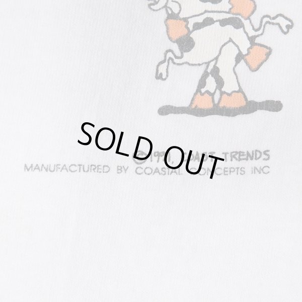画像4: 90's COAST TRENDS 四十八手プリントTシャツ "COW / MADE IN USA" (4)