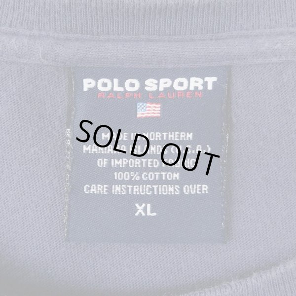 画像2: 90's POLO SPORT プリントTシャツ (2)