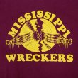 画像2: 00's Mississippi Rescords ロゴプリントTシャツ (2)