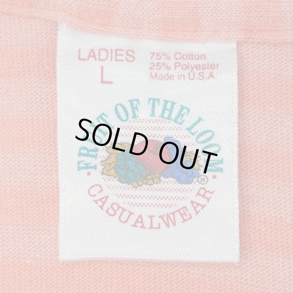 画像2: 90's Fruit of the loom ボーダーTシャツ ”MADE IN USA" (2)