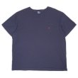 画像1: 90's Polo Ralph Lauren ポケットTシャツ "NAVY" (1)