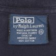 画像2: 90's Polo Ralph Lauren ポケットTシャツ "NAVY" (2)