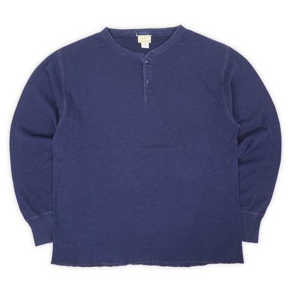 画像1: 80's L.L.Bean ヘンリーネック カットソー "RIVER DRIVER'S SHIRT / MADE IN USA" (1)