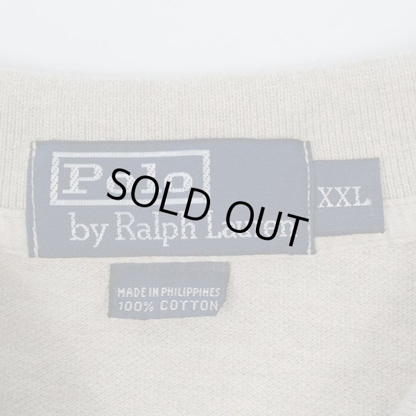 画像2: 90's Polo Ralph Lauren ポロシャツ “BEIGH” (2)