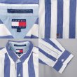 画像3: 90's TOMMY HILFIGER ストライプ柄 ボタンダウンシャツ (3)