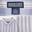 画像3: 90's LANDS’ END S/S マルチストライプ柄 ボタンダウンシャツ “PURPLE” (3)