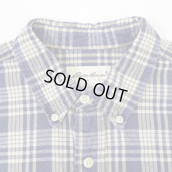 画像3: 90's Eddie Bauer ボタンダウンシャツ "白タグ" (3)