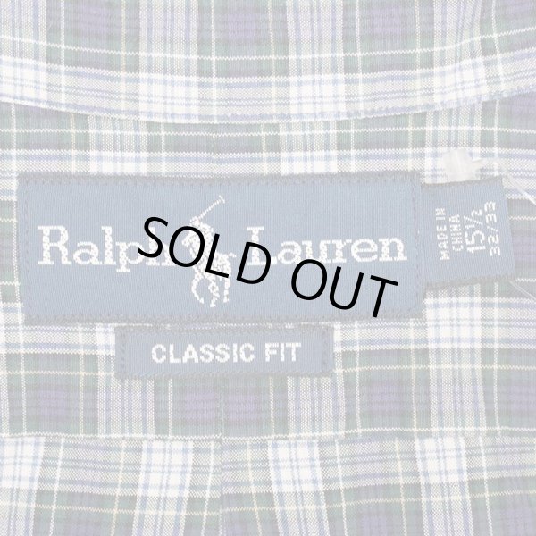 画像2: 90's Polo Ralph Lauren ボタンダウンシャツ "CLASSIC FIT" (2)