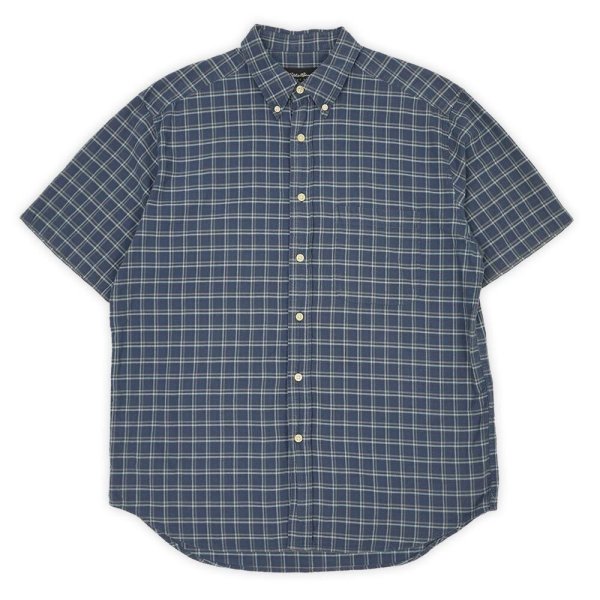 画像1: 00's Eddie Bauer S/S ボタンダウンシャツ (1)