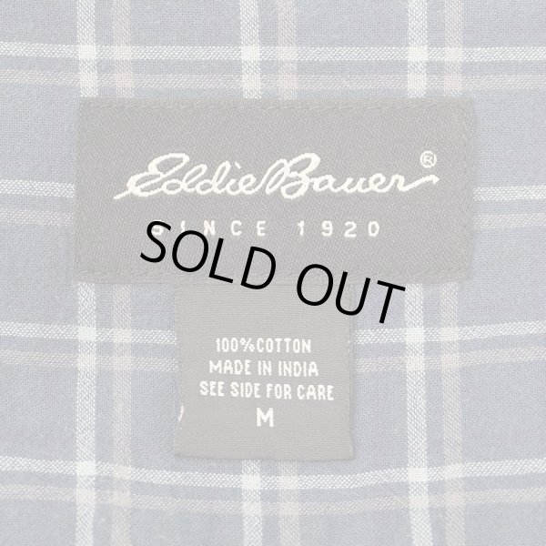画像2: 00's Eddie Bauer S/S ボタンダウンシャツ (2)