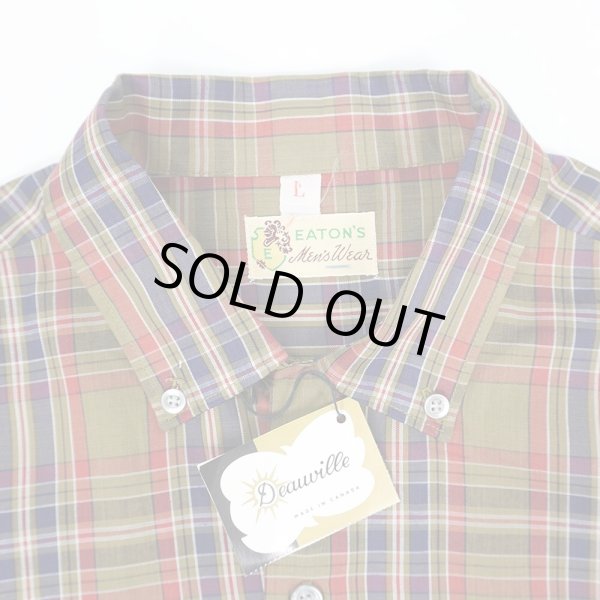 画像2: 60's EATON'S 2WAYカラーシャツ “DEADSTOCK” (2)