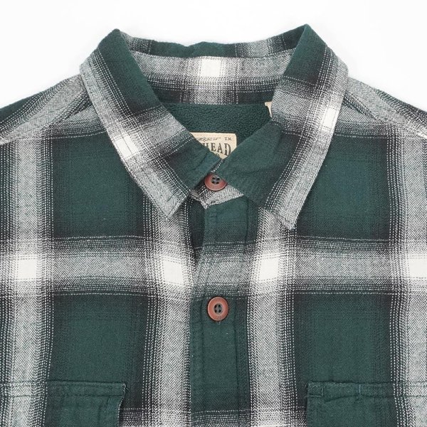 画像3: 00's RED HEAD フリースライナー ネルシャツ (3)