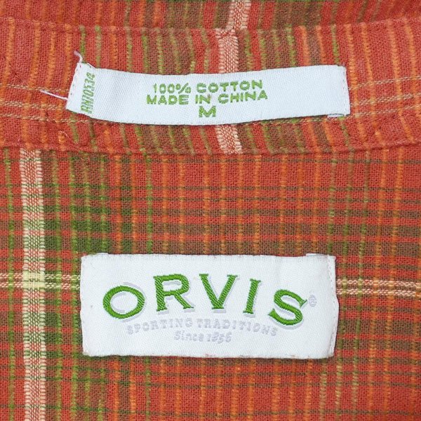 画像2: 00's ORVIS レギュラーカラーシャツ (2)