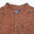 画像3: 90's Polo Ralph Lauren 総柄 マチ付き バンドカラーシャツ (3)