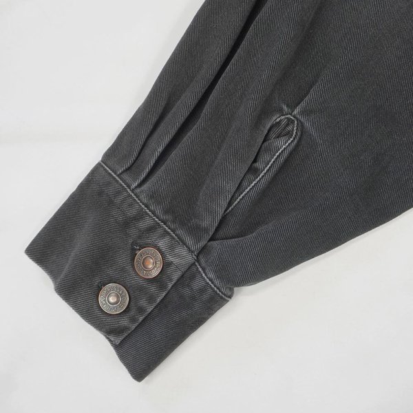 画像5: 00's Levi's ブラックデニムシャツ (5)