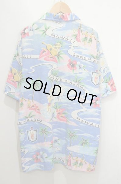 90's Oceanaire S/S ハワイアンシャツ “LAND OF ALOHA / MADE IN 90's Oceanaire S/S ハワイアンシャツ “LAND OF ALOHA / MADE IN