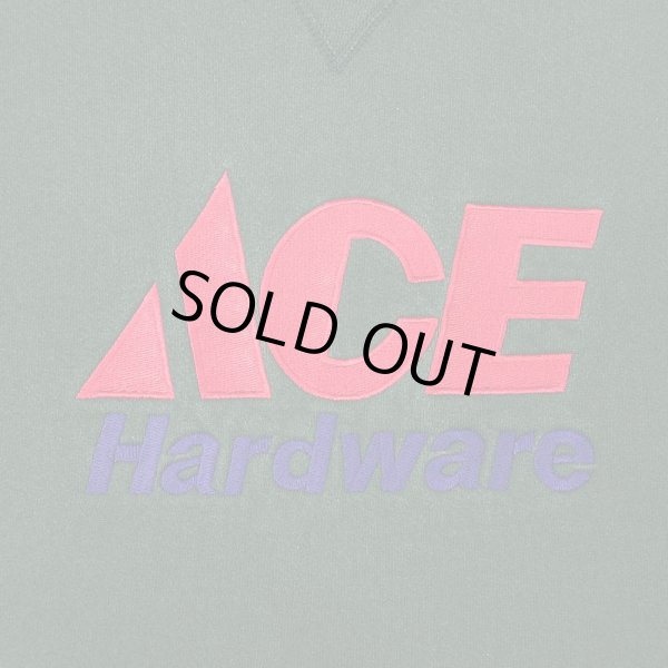 画像3: 90's ACE Hardware ロゴ刺繍 スウェット "MADE IN USA / size XXL" (3)