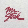 画像3: 【MEDIUM / DEADSTOCK】90's Mr. Steak ロゴプリント スウェット (3)