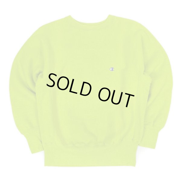 画像1: 90's Champion リバースウィーブ スウェット "目付き / ACID / MADE IN USA" (1)