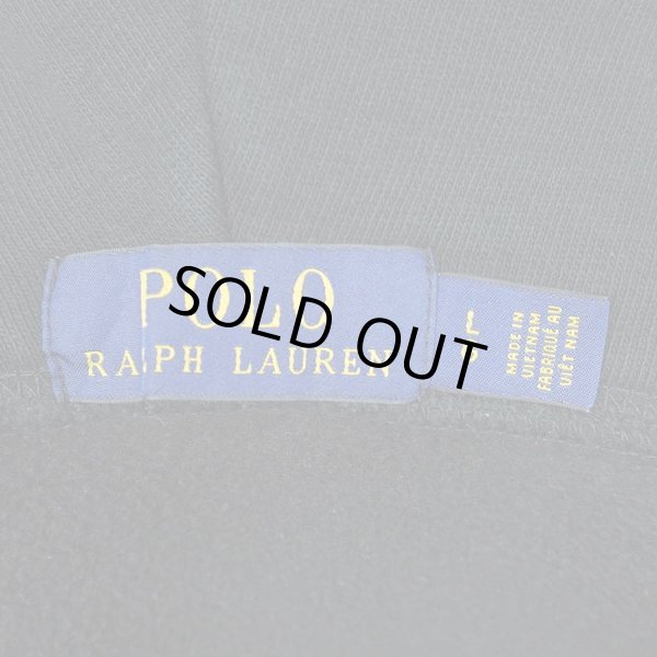 画像2: 00's Polo Ralph Lauren スウェットパーカー "BLACK" (2)