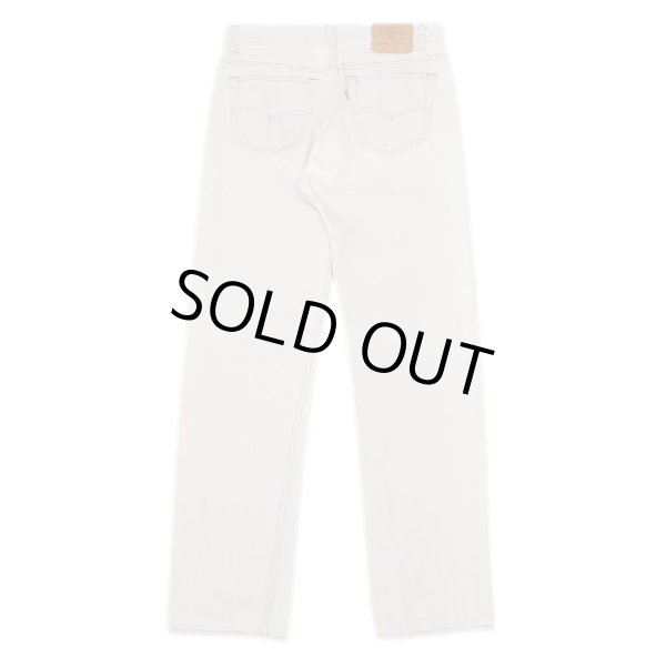 画像2: 90's Levi's カラーデニムパンツ “IVORY / MADE IN USA” (2)