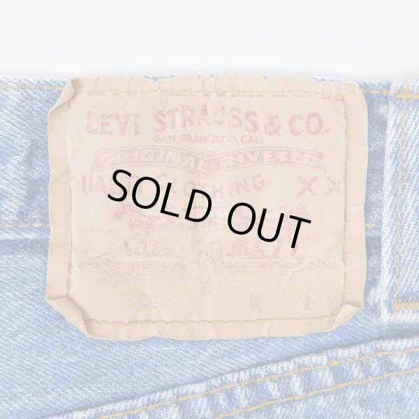 画像3: 80's Levi's 501 デニムパンツ "MADE IN USA / W36 L30" (3)